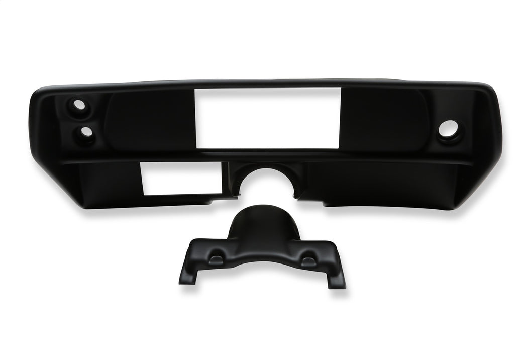 Holley EFI 553-411 Dash Panel; For Use w/Holley EFI Dashes; Black; 6.860 in.; ABS Composite; - Truck Part Superstore