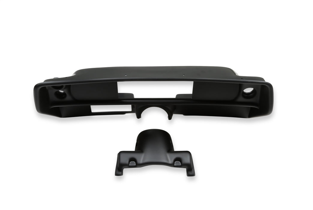 Holley EFI 553-411 Dash Panel; For Use w/Holley EFI Dashes; Black; 6.860 in.; ABS Composite; - Truck Part Superstore