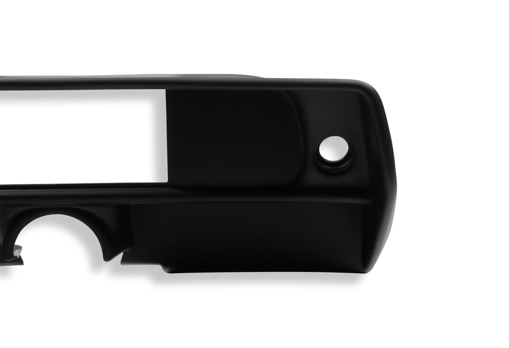 Holley EFI 553-411 Dash Panel; For Use w/Holley EFI Dashes; Black; 6.860 in.; ABS Composite; - Truck Part Superstore