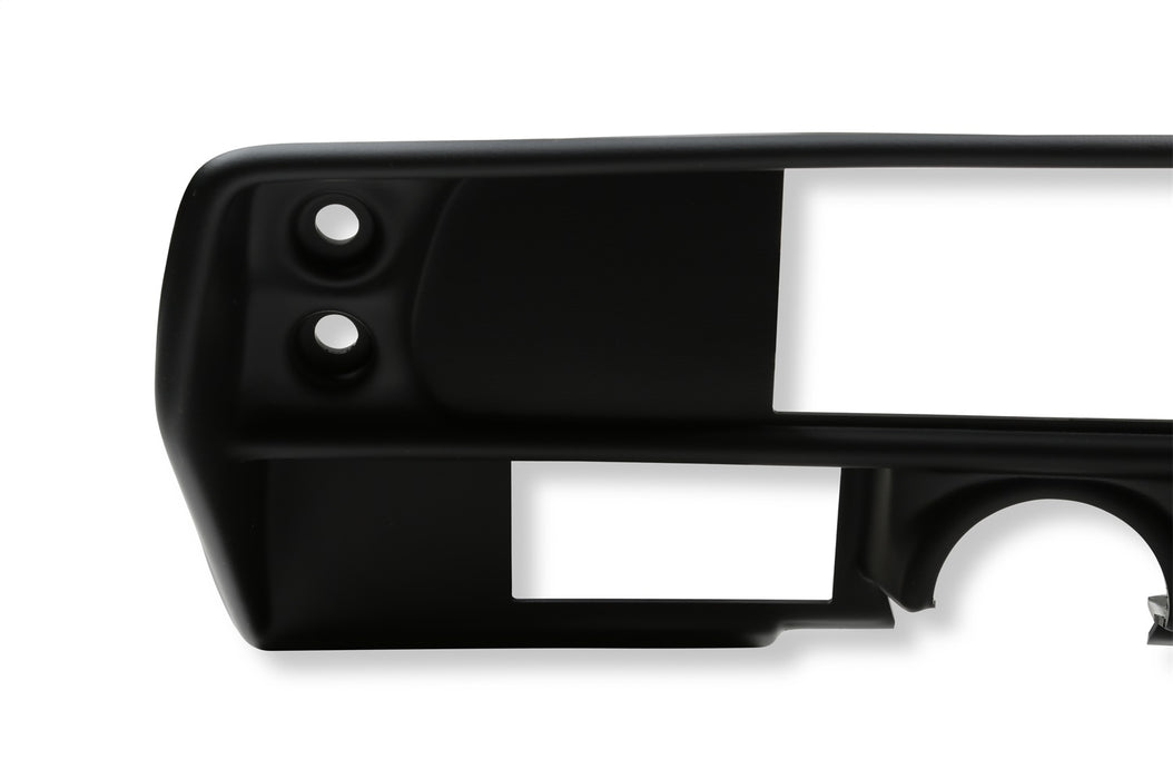 Holley EFI 553-411 Dash Panel; For Use w/Holley EFI Dashes; Black; 6.860 in.; ABS Composite; - Truck Part Superstore