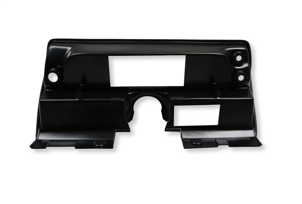 Holley EFI 553-411 Dash Panel; For Use w/Holley EFI Dashes; Black; 6.860 in.; ABS Composite; - Truck Part Superstore