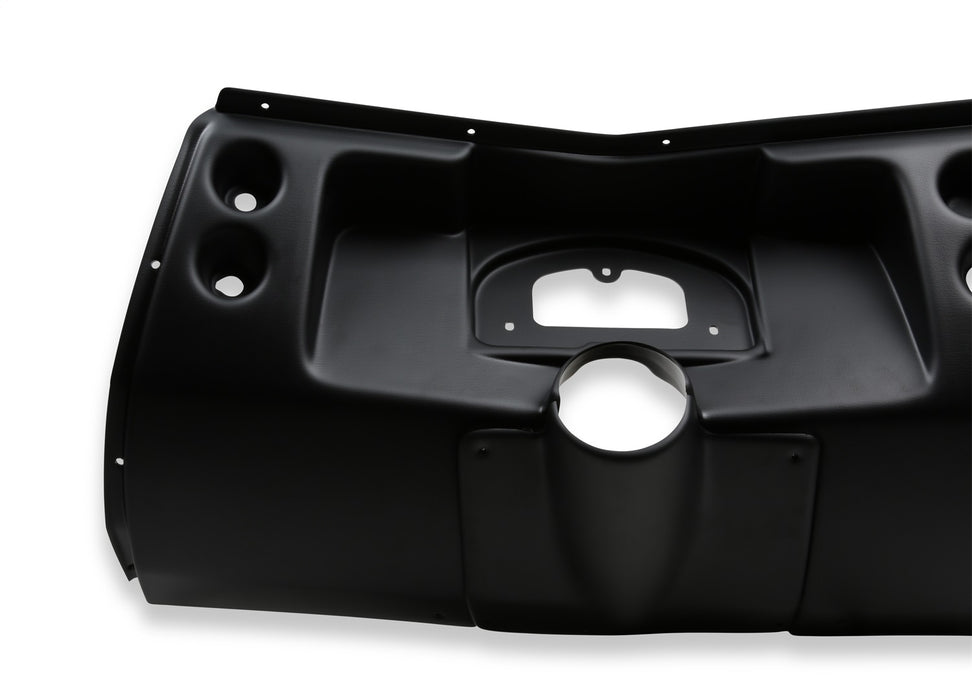 Holley EFI 553-414 Dash Panel; For Use w/Holley EFI Dashes; Black; Racepak IQ3; ABS Composite; - Truck Part Superstore