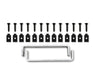 Holley EFI 553-419 Dash Panel; For Use w/Holley EFI Dashes; Black; 6.860 in.; ABS Composite; - Truck Part Superstore