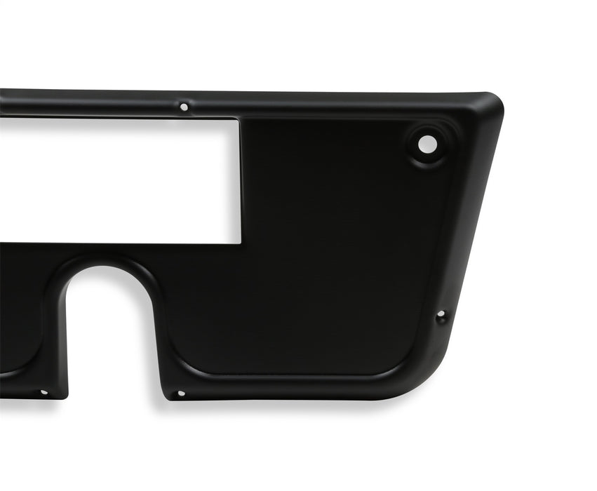 Holley EFI 553-419 Dash Panel; For Use w/Holley EFI Dashes; Black; 6.860 in.; ABS Composite; - Truck Part Superstore