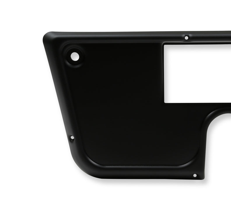 Holley EFI 553-419 Dash Panel; For Use w/Holley EFI Dashes; Black; 6.860 in.; ABS Composite; - Truck Part Superstore