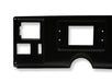 Holley EFI 553-420 Dash Panel; For Use w/Holley EFI Dashes; Black; 7 in.; ABS Composite; - Truck Part Superstore