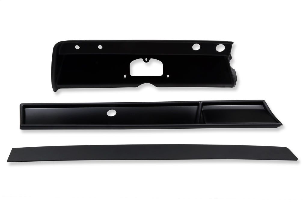 Holley EFI 553-423 Dash Panel; For Use w/Holley EFI Dashes; Black; Racepak IQ3; ABS Composite; - Truck Part Superstore