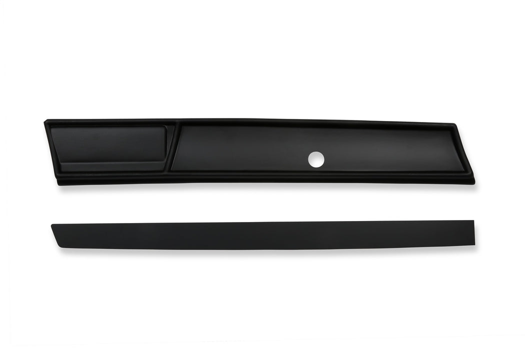 Holley EFI 553-424 Dash Panel; For Use w/Holley EFI Dashes; Black; 6.860 in.; ABS Composite; - Truck Part Superstore