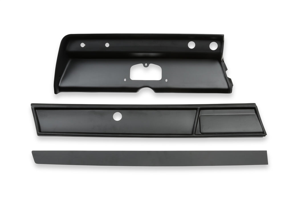 Holley EFI 553-425 Dash Panel; For Use w/Holley EFI Dashes; Black; Racepak IQ3; ABS Composite; - Truck Part Superstore