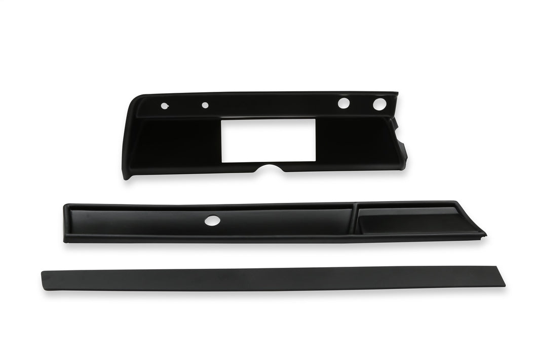Holley EFI 553-426 Dash Panel; For Use w/Holley EFI Dashes; Black; 6.860 in.; ABS Composite; - Truck Part Superstore