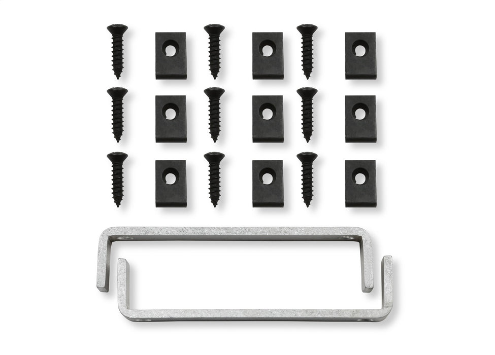 Holley EFI 553-426 Dash Panel; For Use w/Holley EFI Dashes; Black; 6.860 in.; ABS Composite; - Truck Part Superstore