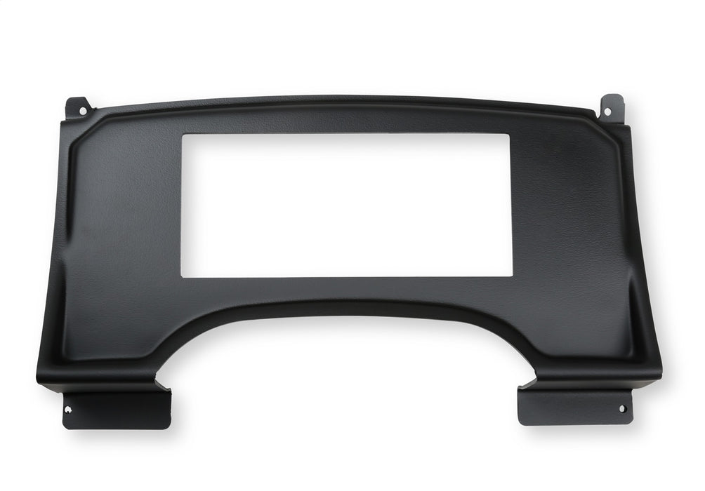 Holley EFI 553-430 Dash Panel; For Use w/Holley EFI Dashes; Black; 6.860 in.; ABS Composite; - Truck Part Superstore