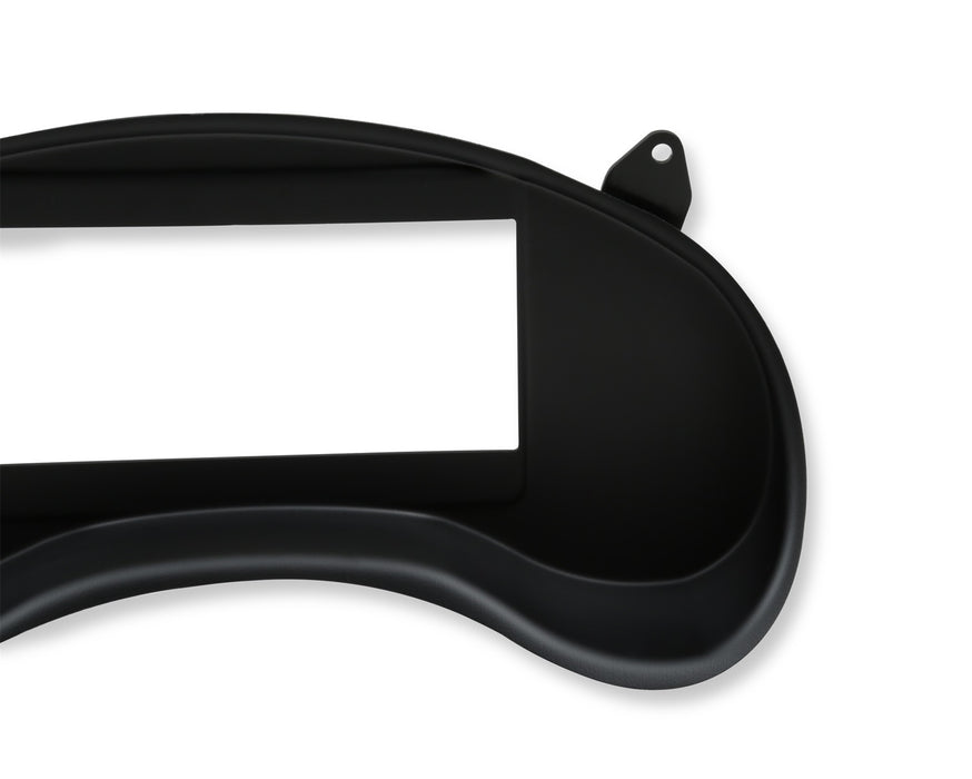 Holley EFI 553-432 Dash Panel; For Use w/Holley EFI Dashes; Black; 6.860 in.; ABS Composite; - Truck Part Superstore