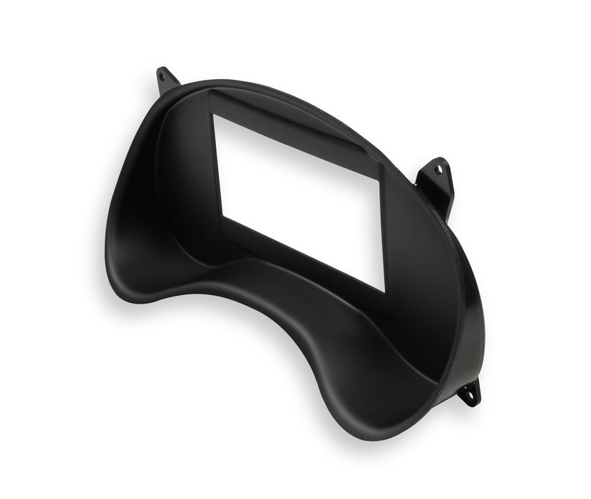 Holley EFI 553-432 Dash Panel; For Use w/Holley EFI Dashes; Black; 6.860 in.; ABS Composite; - Truck Part Superstore