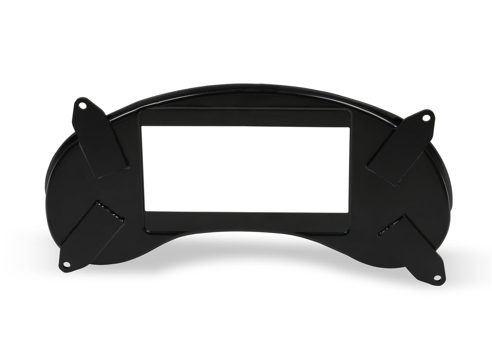 Holley EFI 553-432 Dash Panel; For Use w/Holley EFI Dashes; Black; 6.860 in.; ABS Composite; - Truck Part Superstore