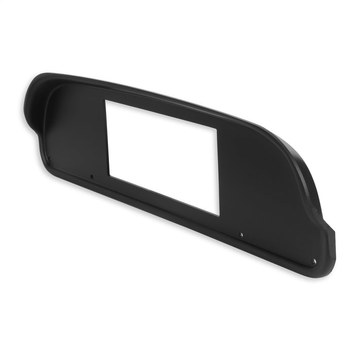 Holley EFI 553-438 Dash Panel; For Use w/Holley EFI Dashes; Black; 6.860 in.; ABS Composite; - Truck Part Superstore