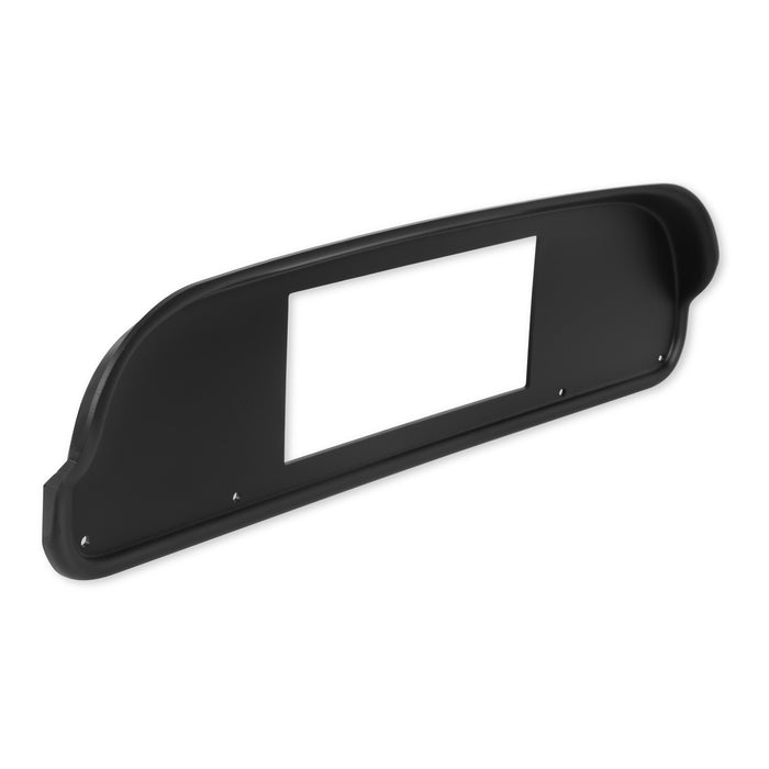 Holley EFI 553-438 Dash Panel; For Use w/Holley EFI Dashes; Black; 6.860 in.; ABS Composite; - Truck Part Superstore