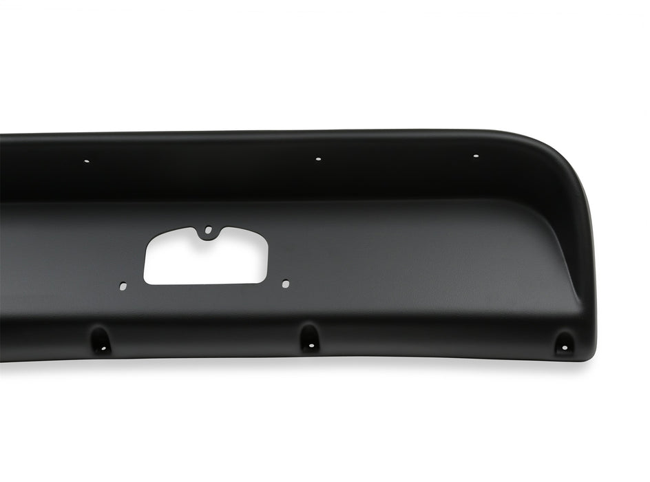 Holley EFI 553-439 Dash Panel; For Use w/Holley EFI Dashes; Black; Racepak IQ3; ABS Composite; - Truck Part Superstore