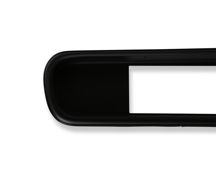Holley EFI 553-449 Dash Panel; For Use w/Holley EFI Dashes; Black; 6.860 in.; ABS Composite; - Truck Part Superstore