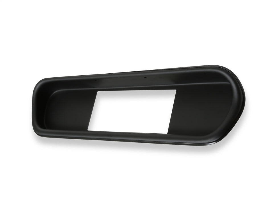 Holley EFI 553-449 Dash Panel; For Use w/Holley EFI Dashes; Black; 6.860 in.; ABS Composite; - Truck Part Superstore