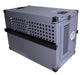 Owens Products 55306 Dog Crate Professional K9 Series Single Compartment Collapsible Working Dog Crate / 25 W x 41 D x 29 H / Gray Powder Coat / Mill Finish Aluminum / Owens Products - Truck Part Superstore