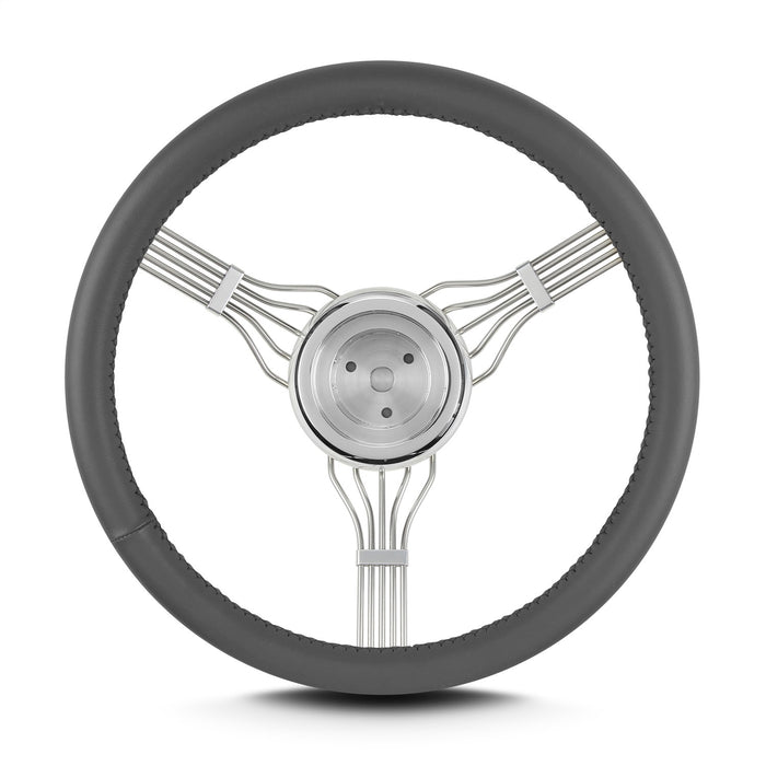 Lokar 55306 Lecarra Banjo Steering Wheel; Fits w/67-94 GM Hub Adapters; Dark Grey; - Truck Part Superstore