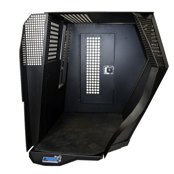 Owens Products 55309 Dog Crate Professional K9 Series *Divider Only* for Explorer Interceptor Rear Seat Insert / 1.125 W x 35.125 D x 39.563 H / 2011-Current Ford Explorer / Mill Finish Aluminum / Owens Products - Truck Part Superstore