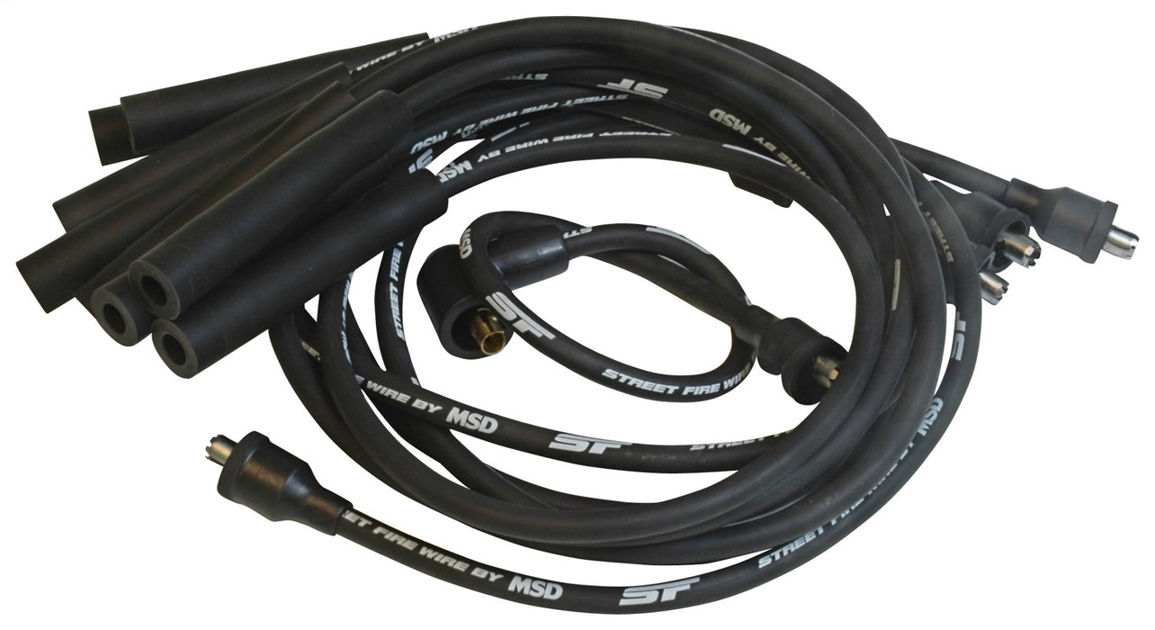 MSD 5530 Street Fire™ Spark Plug Wire Set; Socket Style; - Truck Part Superstore