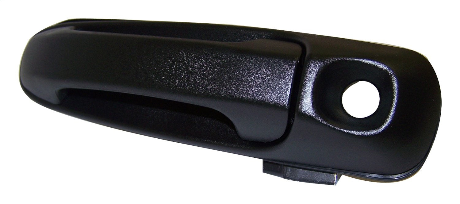 Crown Automotive Jeep Replacement 55360332AF Exterior Door Handle; Black Textured; w/o Keyless Entry; - Truck Part Superstore