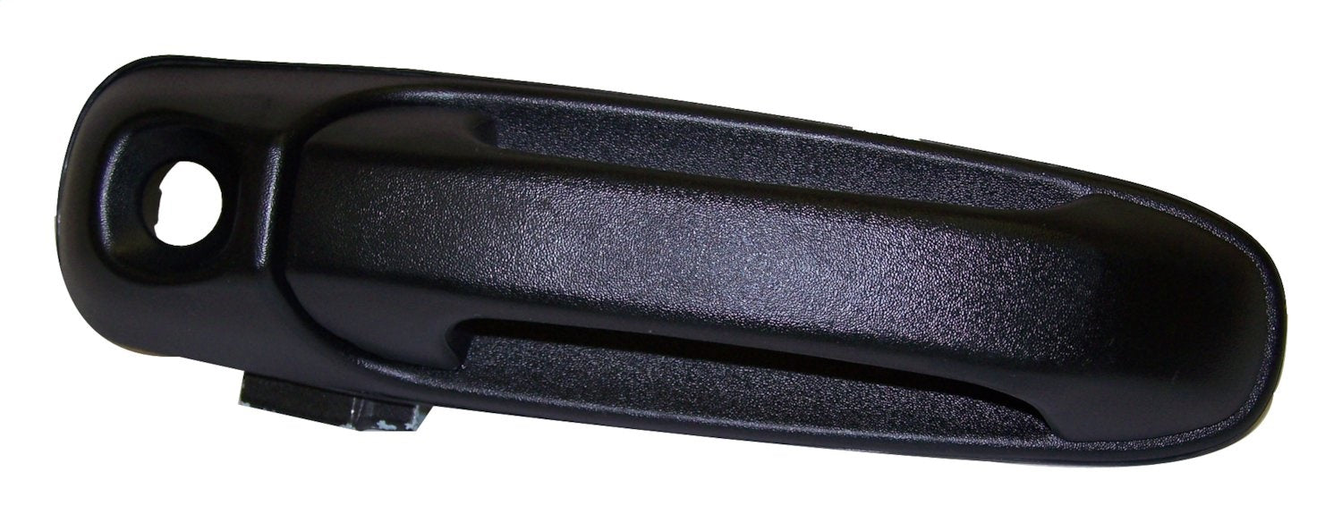Crown Automotive Jeep Replacement 55360333AF Exterior Door Handle; Black Textured; w/o Keyless Entry; - Truck Part Superstore