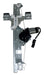 Crown Automotive Jeep Replacement 55394228AG Window Regulator; Rear Right; Motor/Regulator Included; - Truck Part Superstore