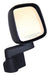 Crown Automotive Jeep Replacement 55395060AB Door Mirror and Arm; Right; Black; Direct Bolt On; - Truck Part Superstore