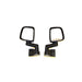 Omix 11002.09 Door Mirror Kit; Black; Left And Right; - Truck Part Superstore