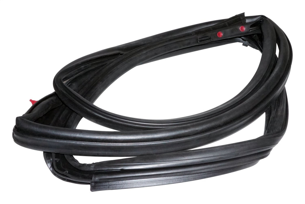 Crown Automotive Jeep Replacement 55395274AU Door Weatherstrip; Front Right; w/Full Steel Doors; - Truck Part Superstore
