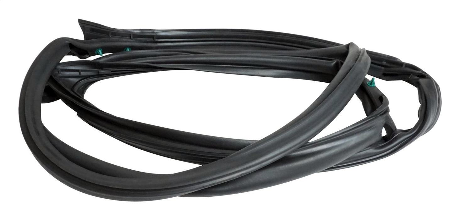 Crown Automotive Jeep Replacement 55395275AU Door Weatherstrip; Front Left; w/Full Steel Doors; - Truck Part Superstore