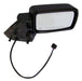 Crown Automotive Jeep Replacement 55396636AD Door Mirror; Right; Power; Heated; Foldaway; Black; - Truck Part Superstore