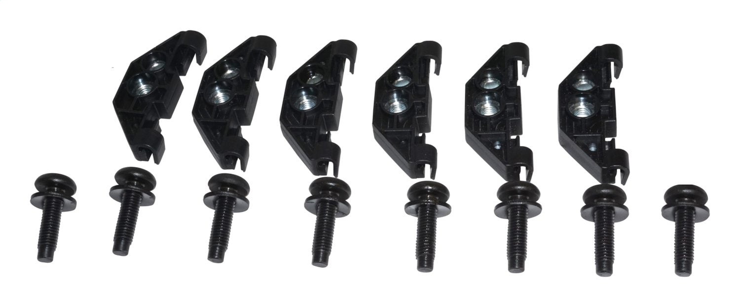 Crown Automotive Jeep Replacement 55397093K8 Hard Top Hardware Kit; Incl. 6 Retainers And 8 Screws; - Truck Part Superstore