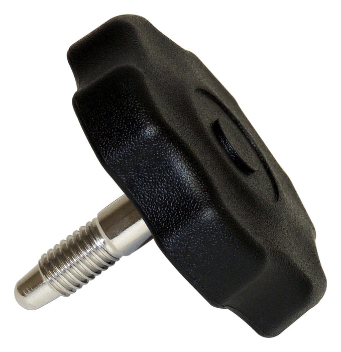 Crown Automotive Jeep Replacement 55397132AB Door Surround Knob; Center Door; 2 Required; Mount to Sound Bar; - Truck Part Superstore