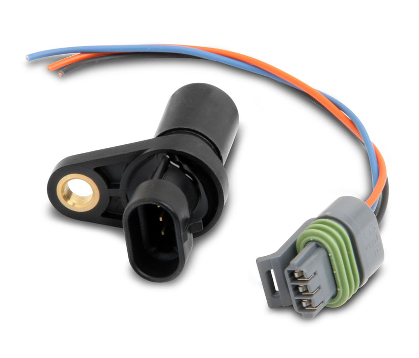 Holley EFI 554-117 Crank Sensor; For Use w/Holley HP EFI and Dominator EFI; Hall Effect; w/Pigtail; - Truck Part Superstore
