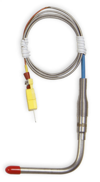 Holley EFI 554-180 EGT Probe; 1/4 in.; Open Tip; 90 Degree; 60 in.; - Truck Part Superstore