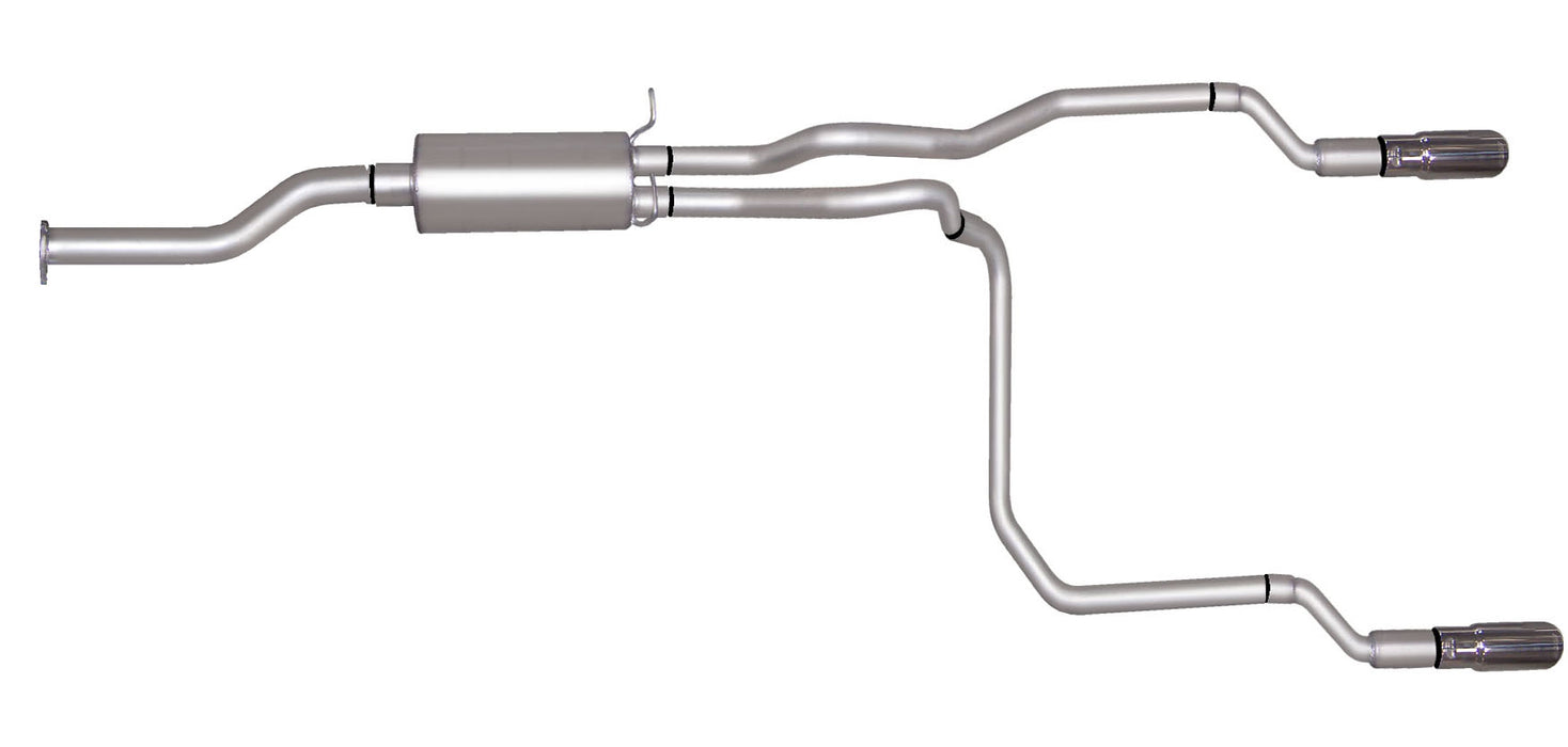 Gibson Performance Exhaust 5540 Cat-Back Dual Split Exhaust System; Aluminized - Truck Part Superstore