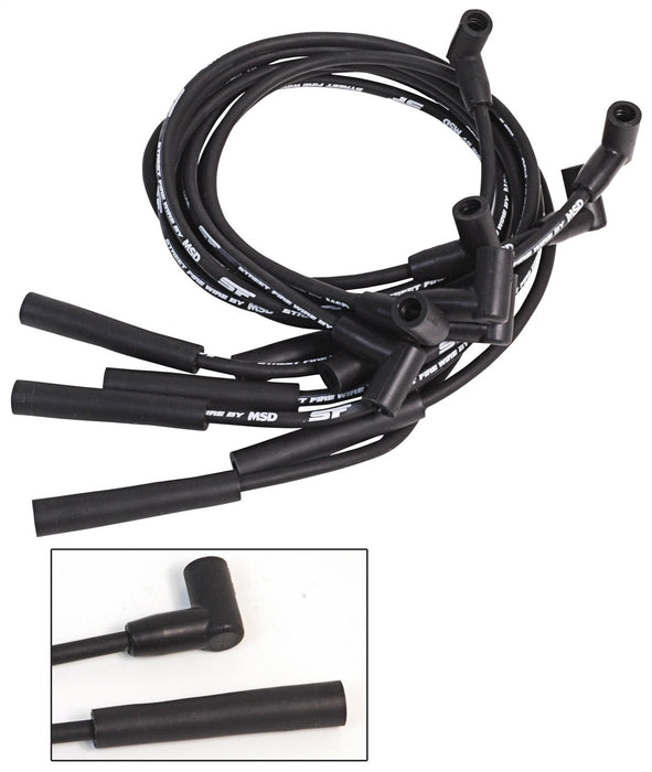 MSD 5541 Street Fire™ Spark Plug Wire Set; HEI Style; - Truck Part Superstore