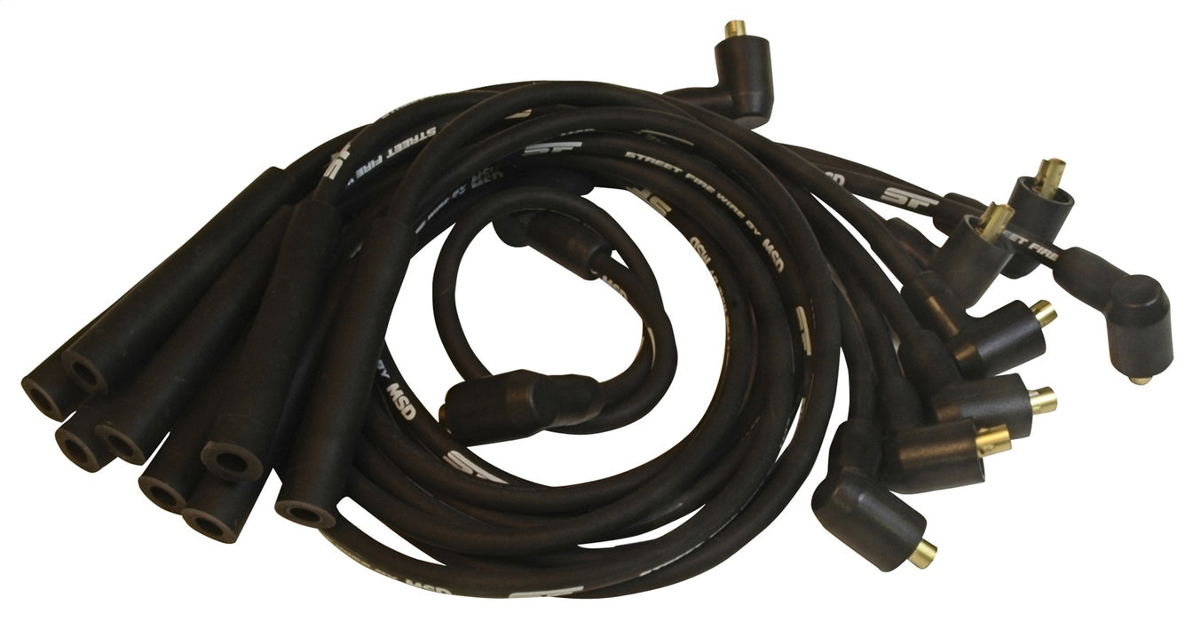 MSD 5542 Street Fire™ Spark Plug Wire Set; Socket Style; - Truck Part Superstore