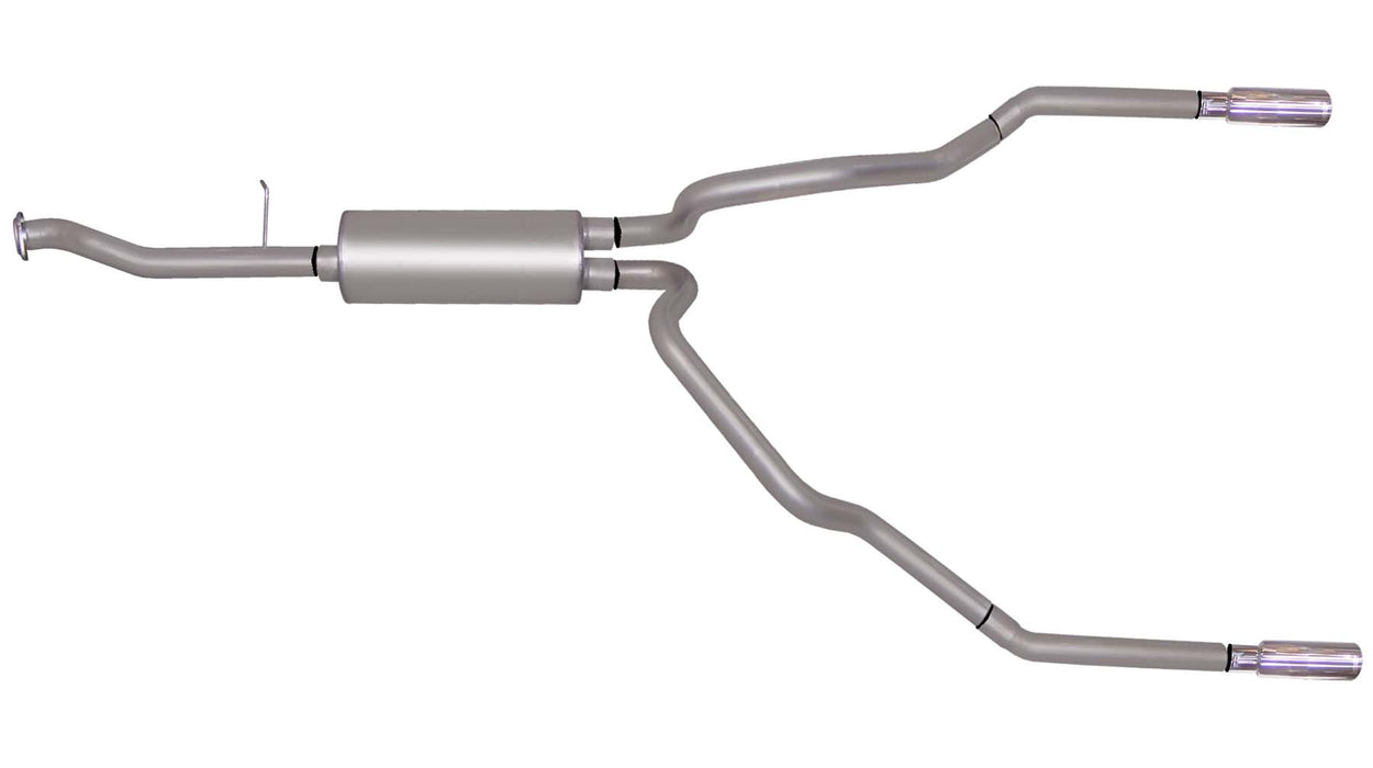 Gibson Performance Exhaust 5548 Cat-Back Dual Split Exhaust System; Aluminized - Truck Part Superstore