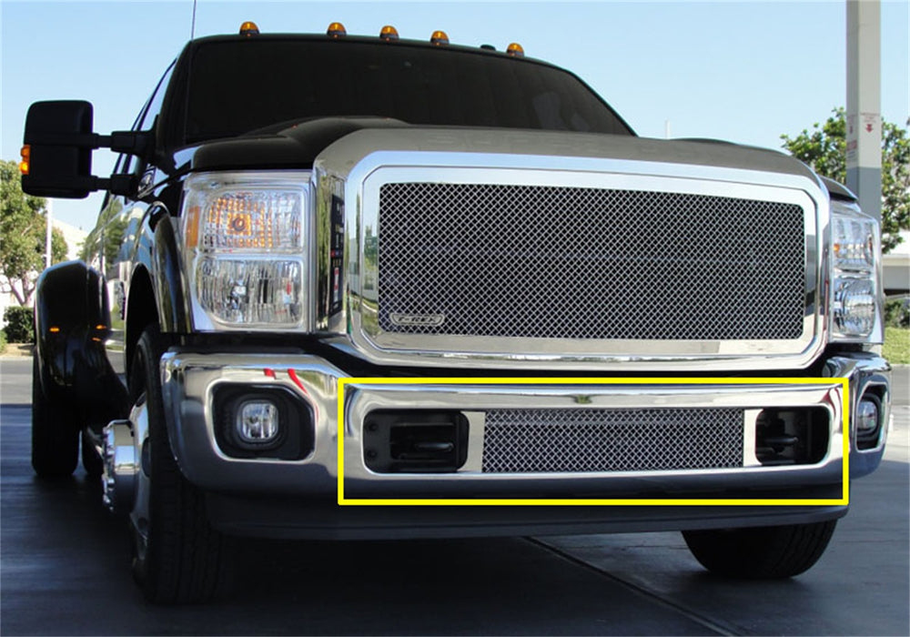 T-Rex Grilles 55546 Upper Class Mesh Bumper Grille Insert - Truck Part Superstore