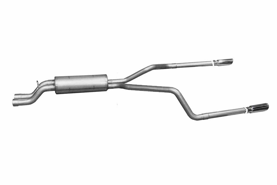 Gibson Performance Exhaust 5558 Cat-Back Dual Split Exhaust System; Aluminized - Truck Part Superstore