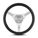Lokar 55601 Lecarra Banjo Steering Wheel; Fits w/3 Bolt Hub; Black; - Truck Part Superstore