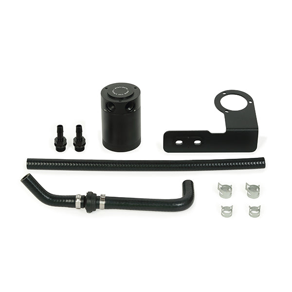 Mishimoto MMBCC-ACRD15-18PBEBK Baffled Oil Catch Can, PCV Side, fits Honda Accord 1.5T 2018+ - Truck Part Superstore