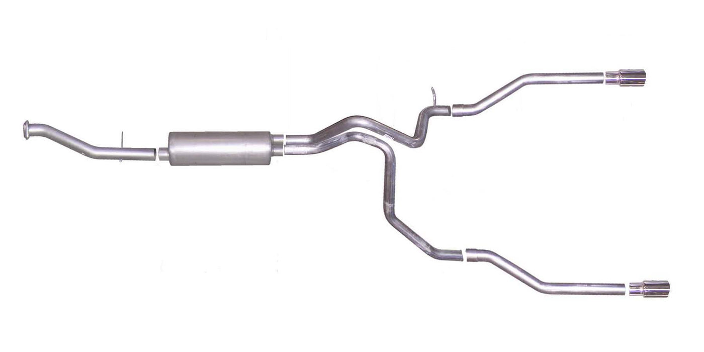 Gibson Performance Exhaust 5561 Cat-Back Dual Split Exhaust System; Aluminized - Truck Part Superstore