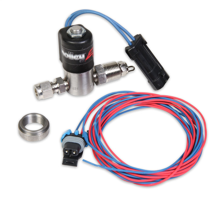 Holley EFI 557-106 Water/Methanol Injection Solenoid/Nozzle; 1000cc/min; 800 hp; - Truck Part Superstore